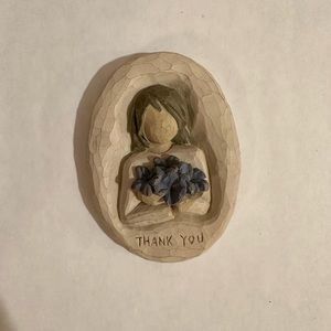Willow Tree “Thank you/Appreciating your kindness” Susan Lordi wall plaque